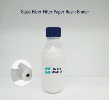 resin binder for fiberglass filter paper 